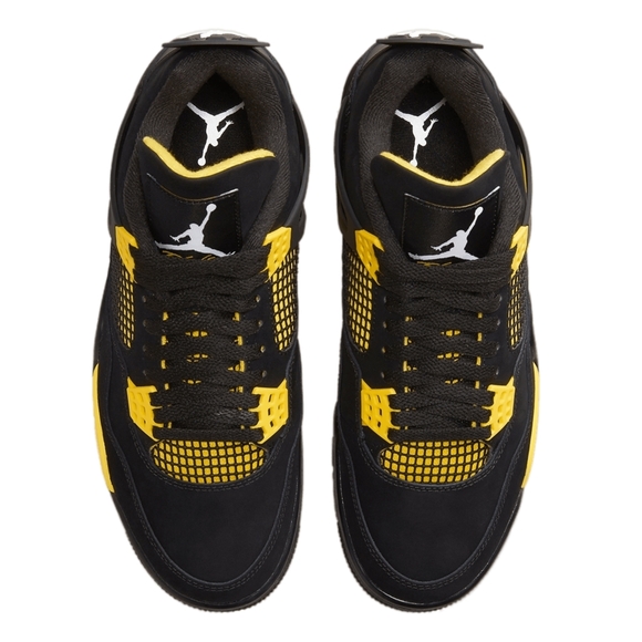 JORDAN | air jordan 4 retro "thunder" sneakers - Picture 3 of 14